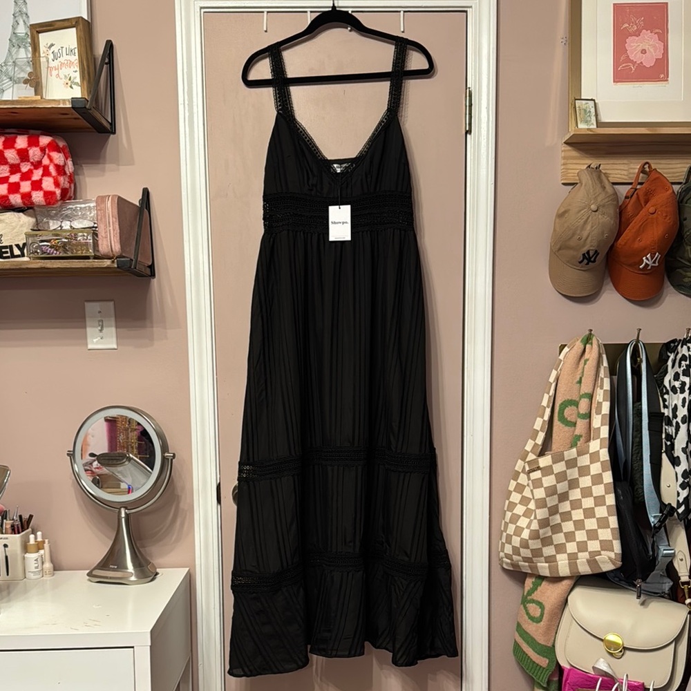 Showpo Black Maxi Dress
